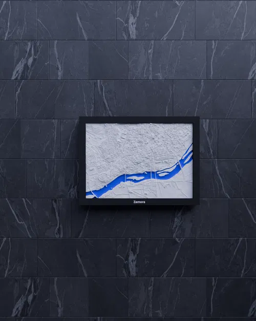 Zamora, Spain - 3D Miniature | Mô hình topographic thu nhỏ in 3D - Image 5