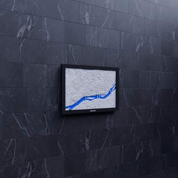 Zamora, Spain - 3D Miniature | Mô hình topographic thu nhỏ in 3D - Image 6