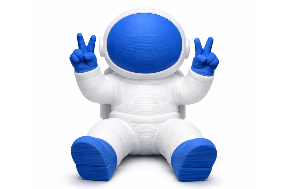Phi Hành Gia Giơ Dấu Hòa Bình (Peace Sign Astronaut) - Image 1