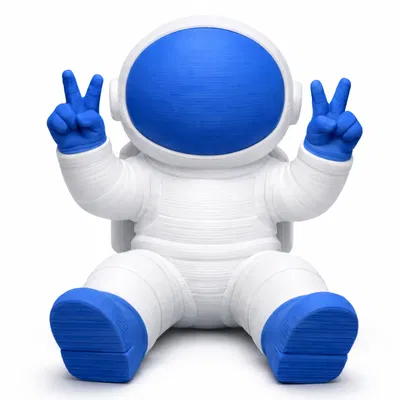Phi Hành Gia Giơ Dấu Hòa Bình (Peace Sign Astronaut)