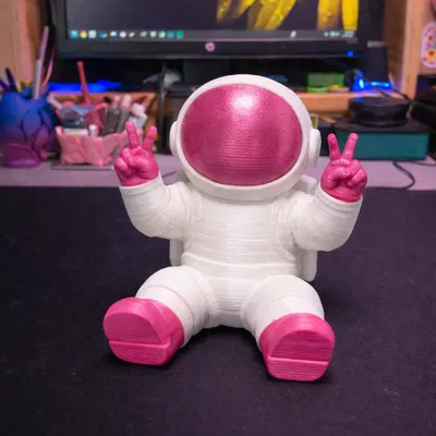 Phi Hành Gia Giơ Dấu Hòa Bình (Peace Sign Astronaut)