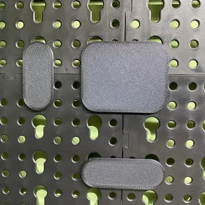 Khóa Chốt Cố Định Tấm Bảng Treo Dụng Cụ 3D