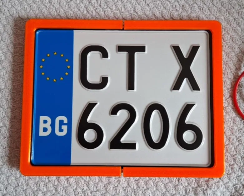 Giá đỡ biển số xe máy (Motorcycle Plate Holder) - Image 1