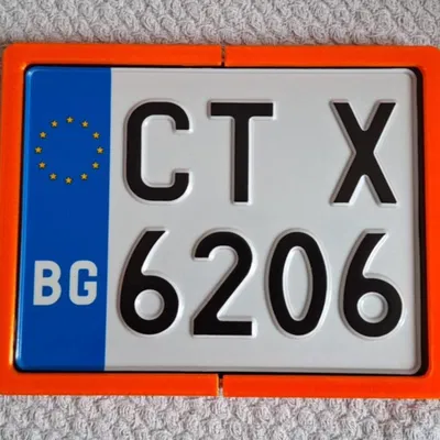 Giá đỡ biển số xe máy (Motorcycle Plate Holder)