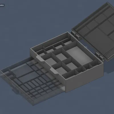 Hộp linh kiện điện tử (Electronic component box)