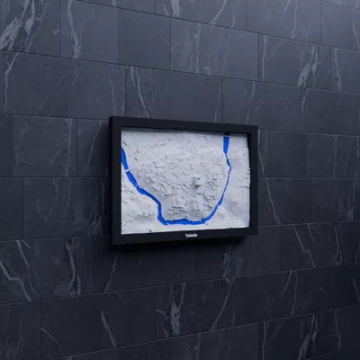 Toledo, Tây Ban Nha - Mô hình 3D thu nhỏ