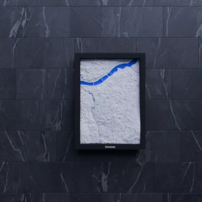 Ourense, Tây Ban Nha - Mô hình thu nhỏ 3D