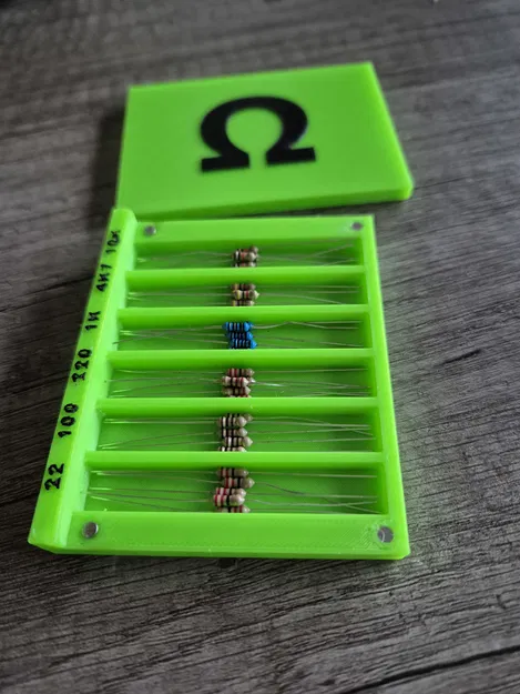Hộp Đựng Điện Trở 31 Ngăn – Sắp Xếp Linh Kiện Điện Tử Gọn Gàng - Image 1