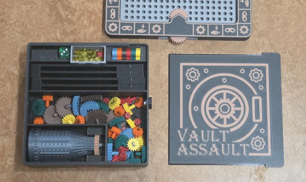 Hộp phụ kiện cho board game Vault Assault - Image 2