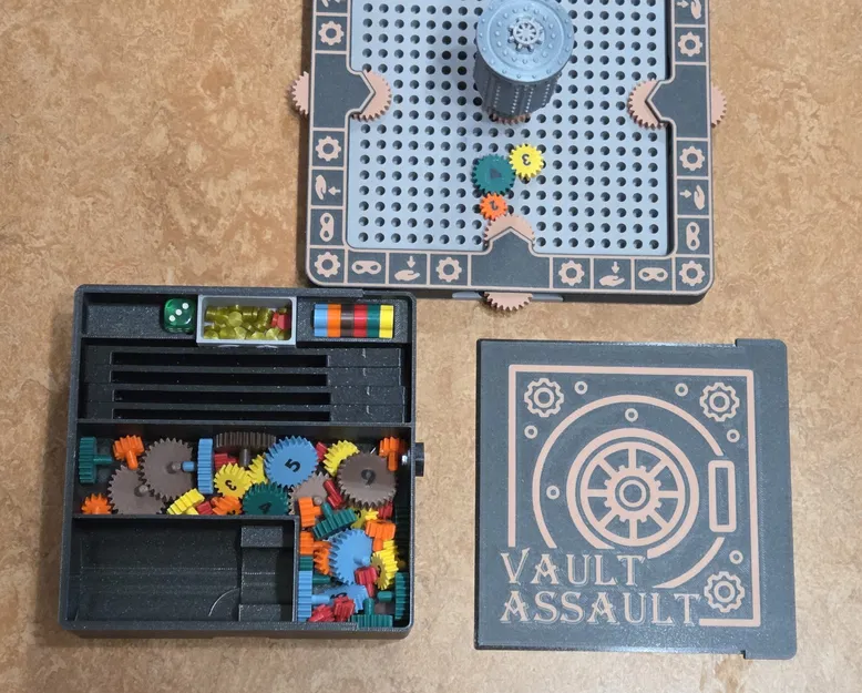 Hộp phụ kiện cho board game Vault Assault - Image 3