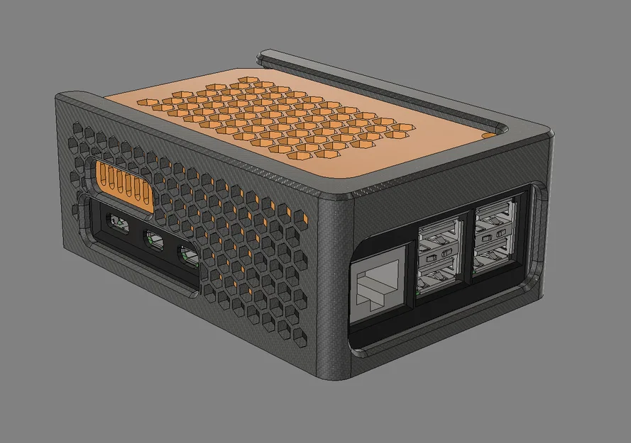 Giá treo tường cho Raspberry Pi5 + Geekworm X1001 NVMe SSD Case - Image 1