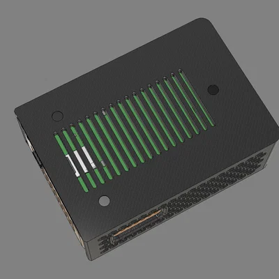 Giá treo tường cho Raspberry Pi5 + Geekworm X1001 NVMe SSD Case