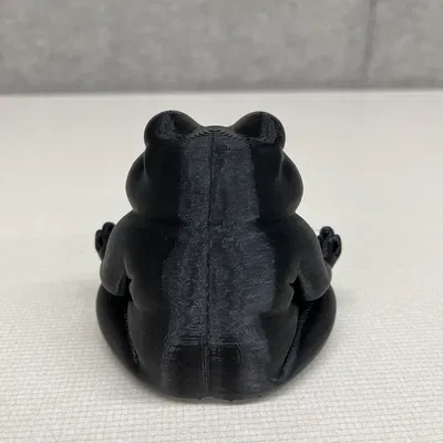 Chú Ếch Thiền Định 3D Đáng Yêu - Đồ Trang Trí Hài Hước