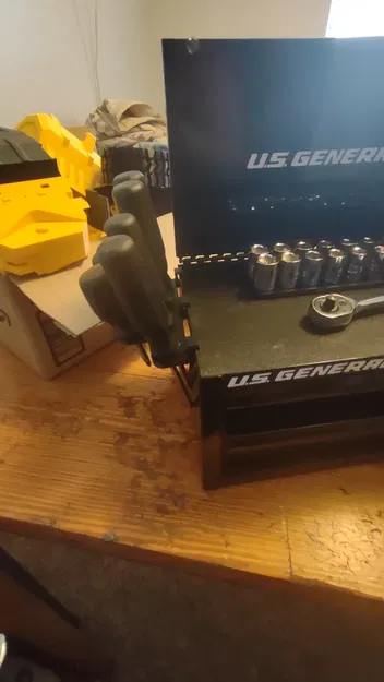 Giá đỡ tua vít 3D cho hộp đồ nghề mini US GENERAL - Image 2