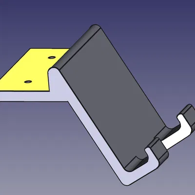 Kệ Điện Thoại Mini Tiện Lợi Gắn Dưới Bàn