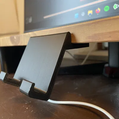 Kệ Điện Thoại Mini Tiện Lợi Gắn Dưới Bàn