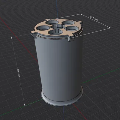 Giá đỡ ly đựng cọ vẽ (Paintbrush Cup Holder)