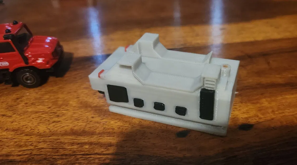 Xe Camper "Majorette Mercedes Zetros Camper Mod" - Biến Tấu Độc Đáo - Image 6