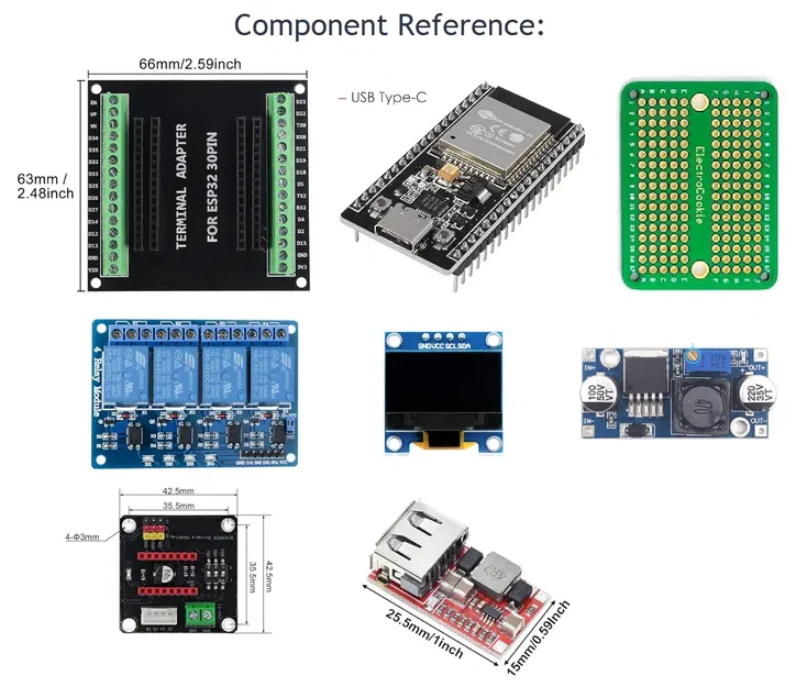 Hộp điều khiển ESP32 (ESP32 Control Case) - Image 2