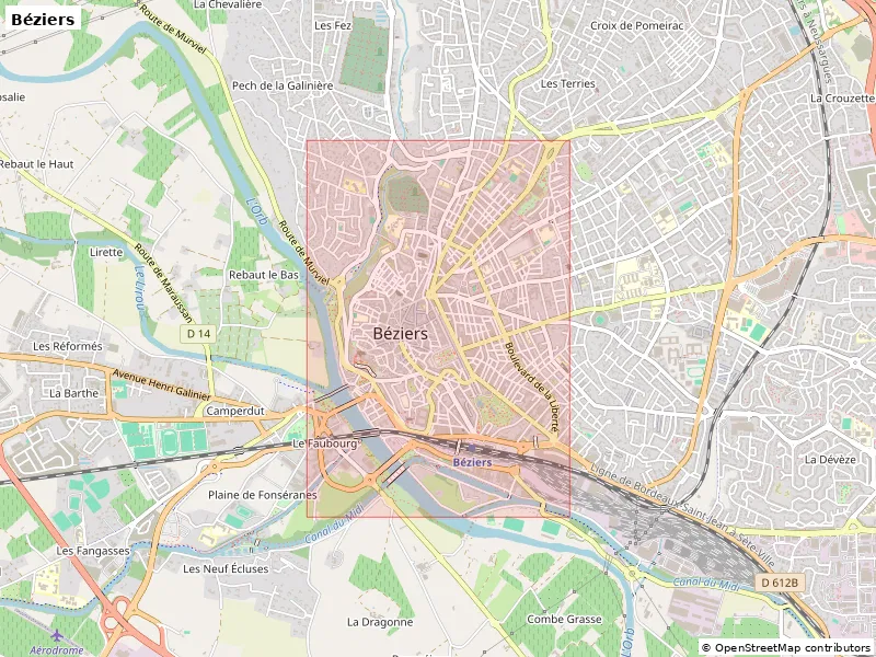 Béziers, France - 3D Miniature (Mô hình địa hình thu nhỏ 3D) - Image 8