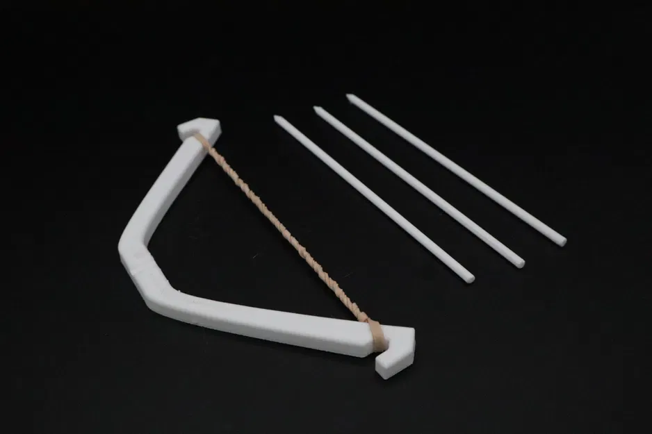 Cung Tên Dây Thun Cầm Tay – In 20 phút (Print in Place, Không cần Support) - Image 5