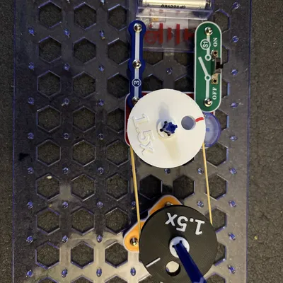 Bộ pulley cho bộ kit Boffin / Řemenice pro stavebnici Boffin