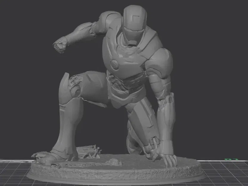 Tượng Iron Man 3D – Mô Hình Người Sắt Đẹp Cho Ngôi Nhà - Image 2