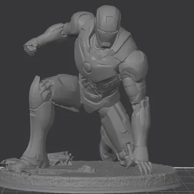 Tượng Iron Man 3D – Mô Hình Người Sắt Đẹp Cho Ngôi Nhà