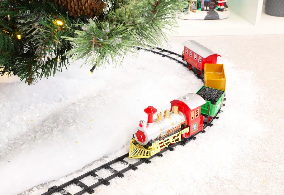 In 3D Đường Ray Tàu Đồ Chơi Giáng Sinh - Image 1