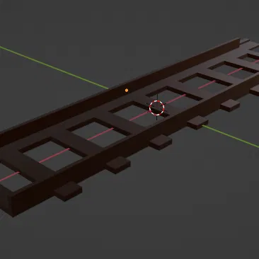 In 3D Đường Ray Tàu Đồ Chơi Giáng Sinh