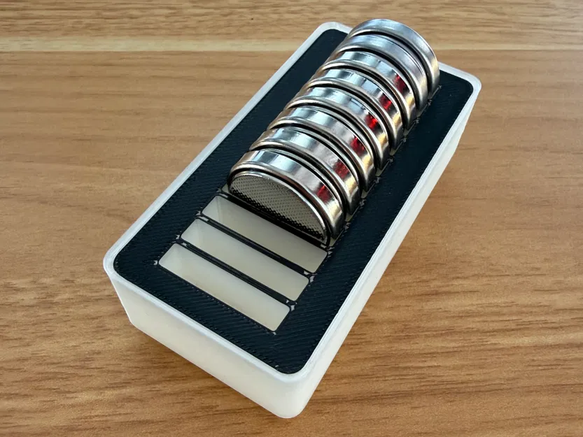 Hộp Đựng Pin CR2450 Gridfinity 1x2 - Sắp Xếp Gọn Gàng - Image 1