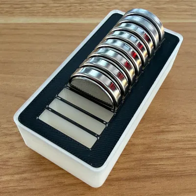 Hộp Đựng Pin CR2450 Gridfinity 1x2 - Sắp Xếp Gọn Gàng