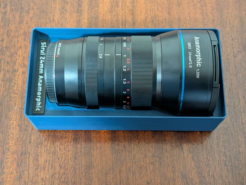 Giá đỡ ống kính Sirui 24mm Anamorphic (m4/3) - Gridfinity - Image 1