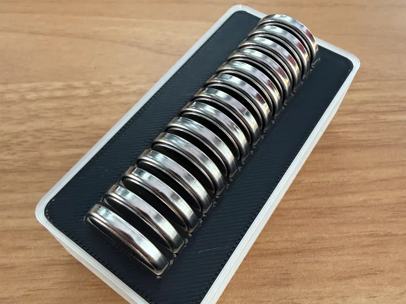 Khay Đựng 14 Viên Pin CR2032 Chuẩn Gridfinity - Image 1