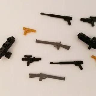 Mô Hình Vũ Khí LEGO Độc Đáo Cho Dân Sáng Tạo