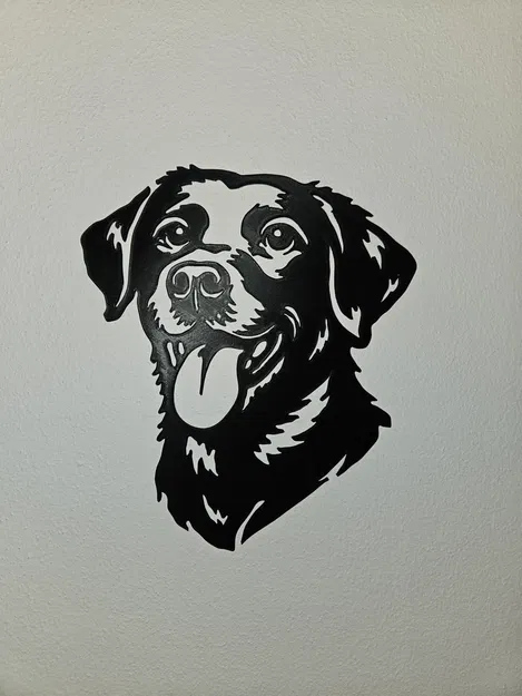 Trang trí tường Labrador - Quà tặng ý nghĩa cho người yêu chó - Image 1