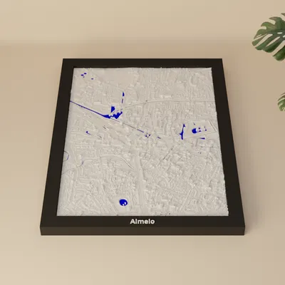 Almelo, Hà Lan - Mô hình thu nhỏ 3D