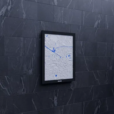 Almelo, Hà Lan - Mô hình thu nhỏ 3D