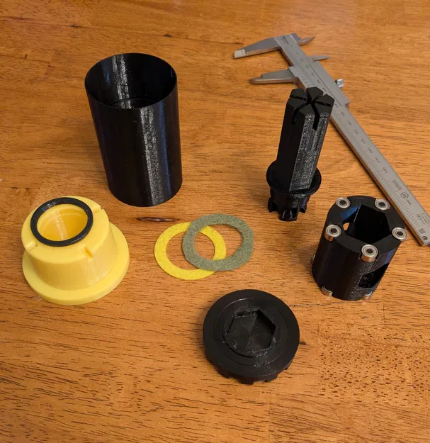 Giá đỡ spool Core-One+ 10 vòng bi: thay snap-in bayonet cho feed mượt hơn - Image 1