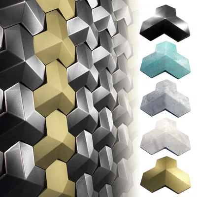 Gạch ốp tường 3D Equal (Equal 3d tiles)