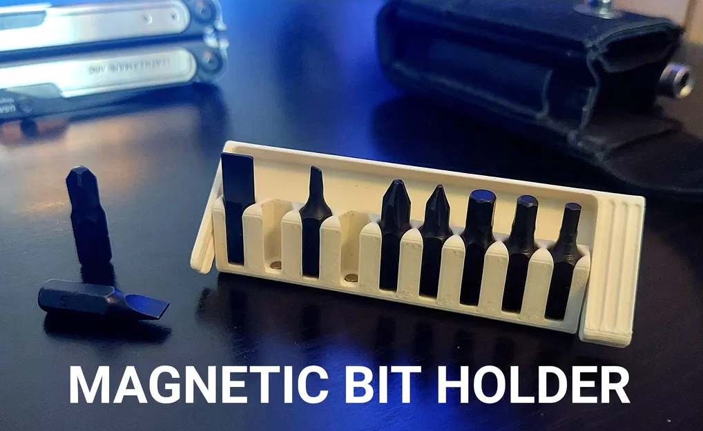 Magnetic Bit Holder-Slim EDC (Kẹp giữ 9 bit nam châm mỏng gọn) - Image 1