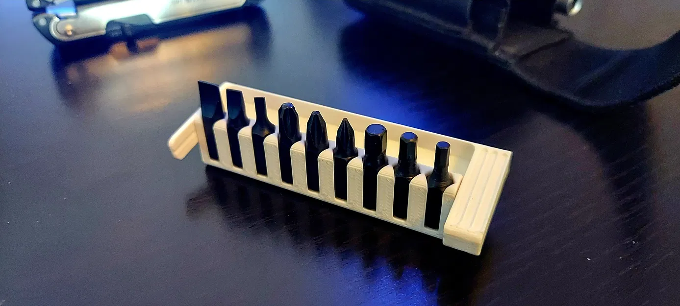 Magnetic Bit Holder-Slim EDC (Kẹp giữ 9 bit nam châm mỏng gọn) - Image 2