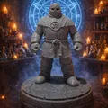 Mô Hình Golem 3D In - Nhân Vật Huyền Thoại Cho Game RPG - Thumbnail 2