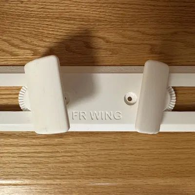 Giá Treo Tường Cánh Trước Hydrofoil Chỉnh Góc (Trưng Dọc)