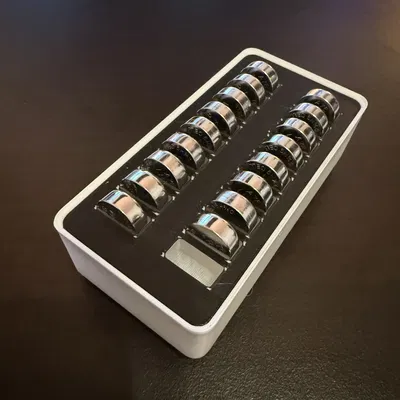 Hộp Đựng Pin LR44 Chuẩn Gridfinity Tiện Lợi