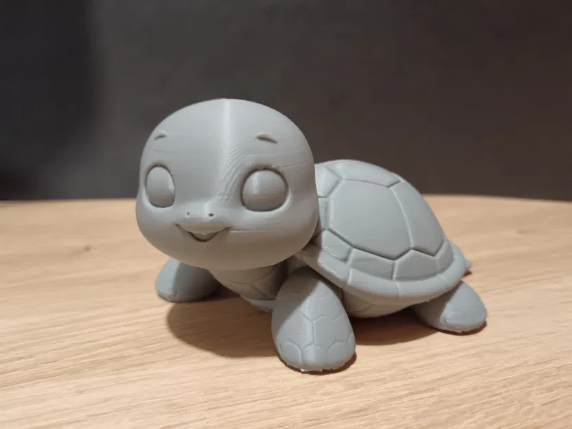 Chú Rùa Con Dễ Thương - Mô Hình In 3D Độc Đáo - Image 3