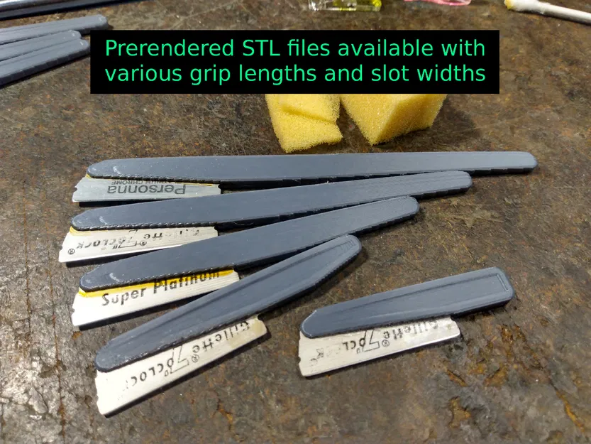 Cán Scalpel Tối Giản cho Lưỡi Dao Cạo Double-Edge Bẻ Đôi (SCAD) - Image 2