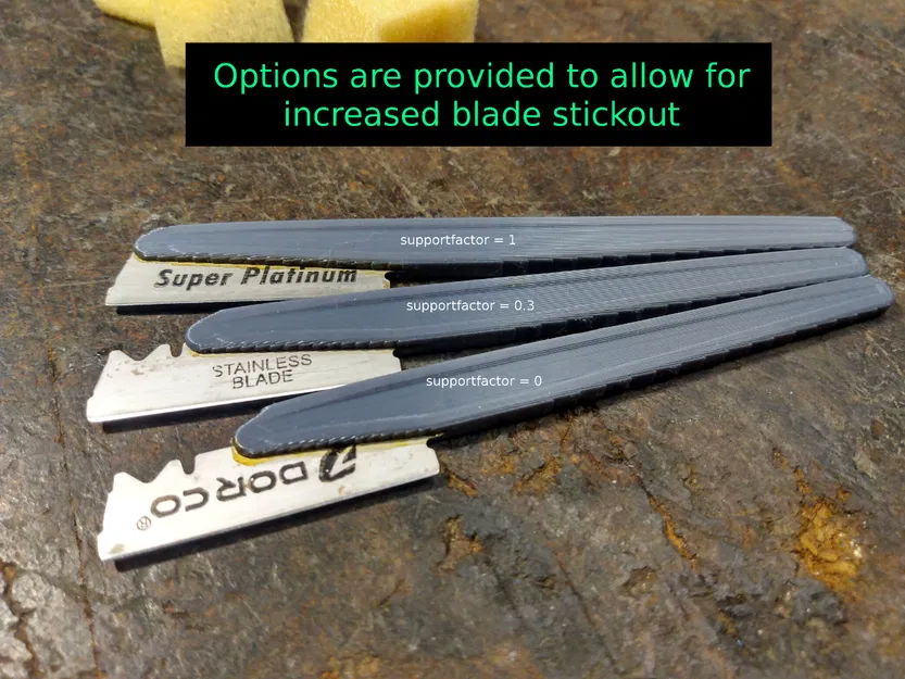 Cán Scalpel Tối Giản cho Lưỡi Dao Cạo Double-Edge Bẻ Đôi (SCAD) - Image 3