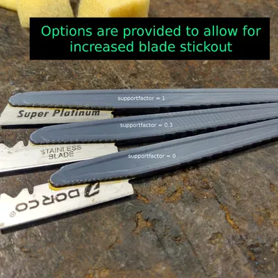 Cán Scalpel Tối Giản cho Lưỡi Dao Cạo Double-Edge Bẻ Đôi (SCAD)