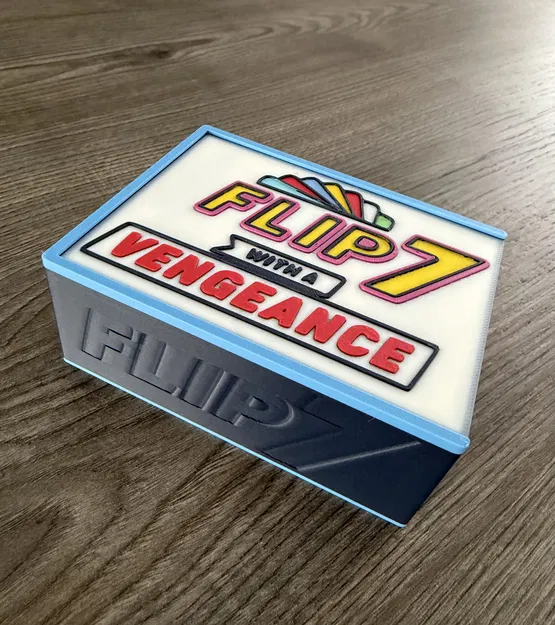 Hộp Đựng Bài Flip 7 with a Vengeance Siêu Bền - Image 1
